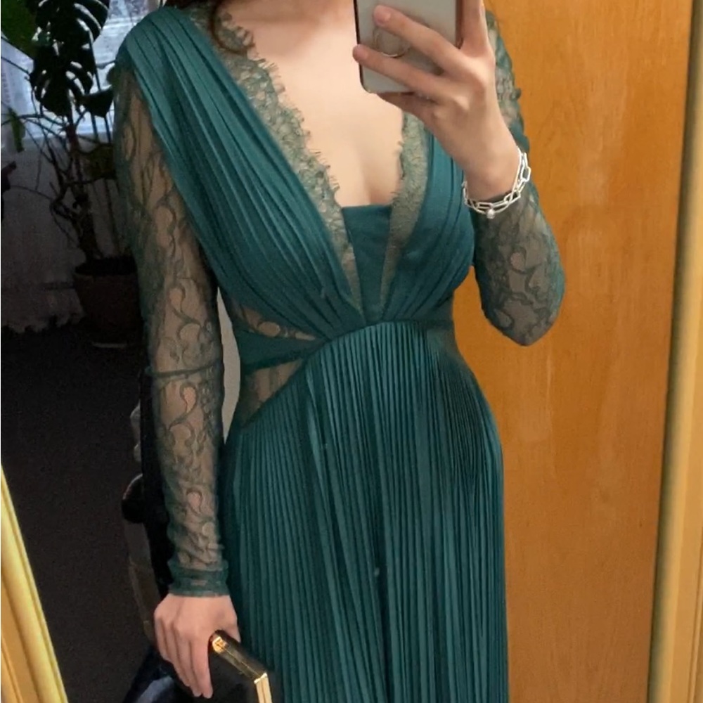 Green gown ASOS